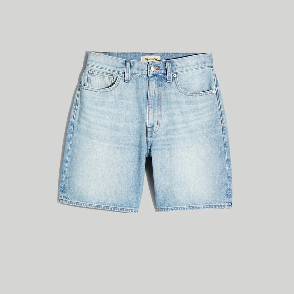 Madewell Baggy Jean Shorts in Bessmund​ - Picture 4 of 7